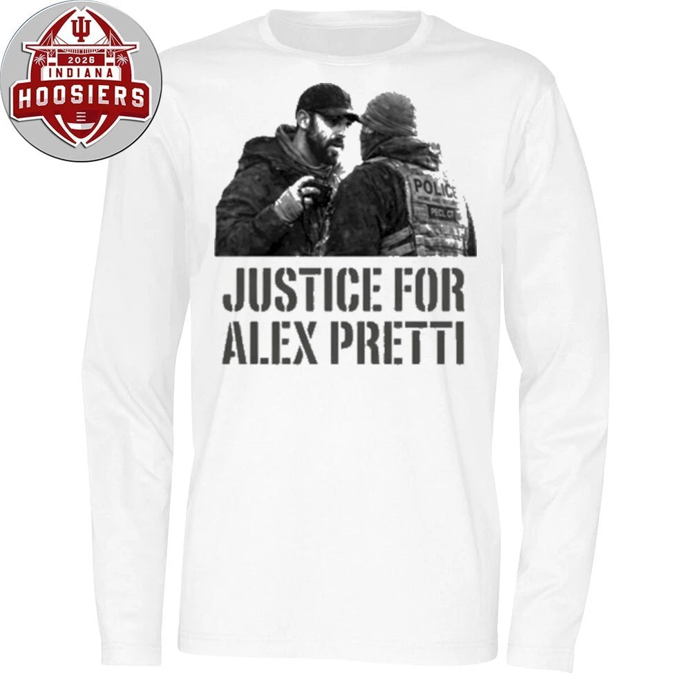 Justice For Alex Jeffery Pretti 1988-2026 Anti ICE Hoodie T-Shirt