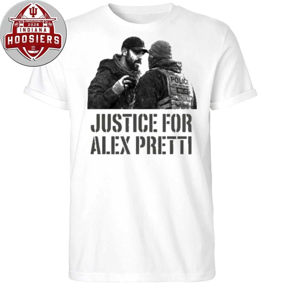 Justice For Alex Jeffery Pretti 1988-2026 Anti ICE Hoodie T-Shirt