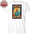 Justice For Alex Jeffery Pretti 1988-2026 USA Flag Hoodie T-Shirt
