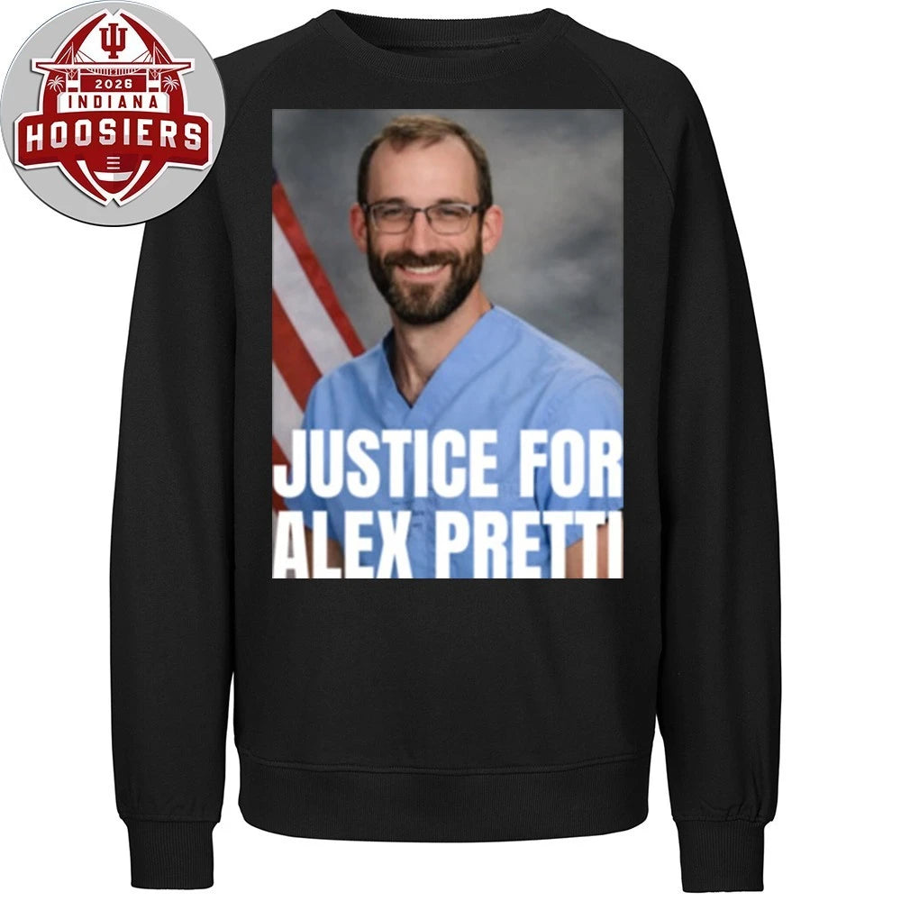 Justice-For-Alex-Pretti American Flag 1988-2026 T-Shirt