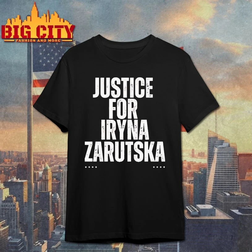 Justice For Iryna Zarutska Text shirt