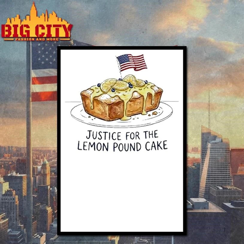 Justice For Lemon Pound Cake Funny Shirt