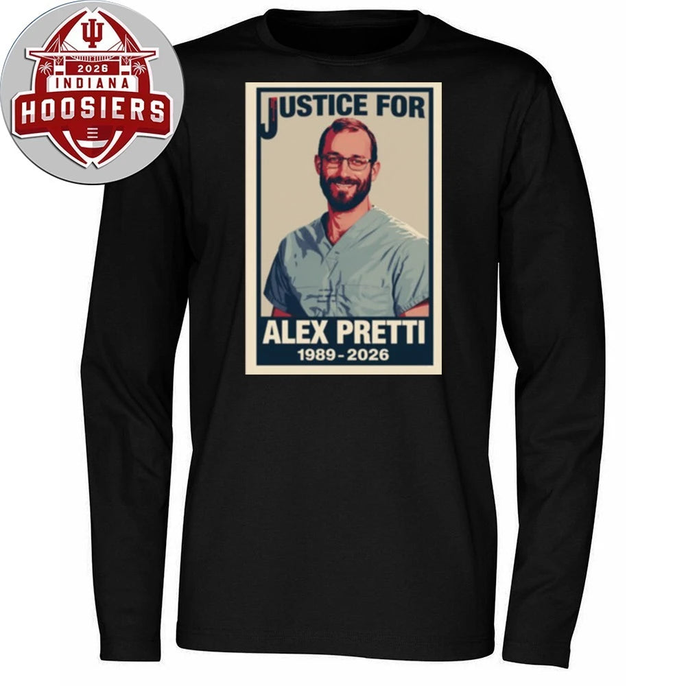 Justice for Alex Pretti 1989-2026 Minnoseta Anti ICE Protest Hoodie T-Shirt