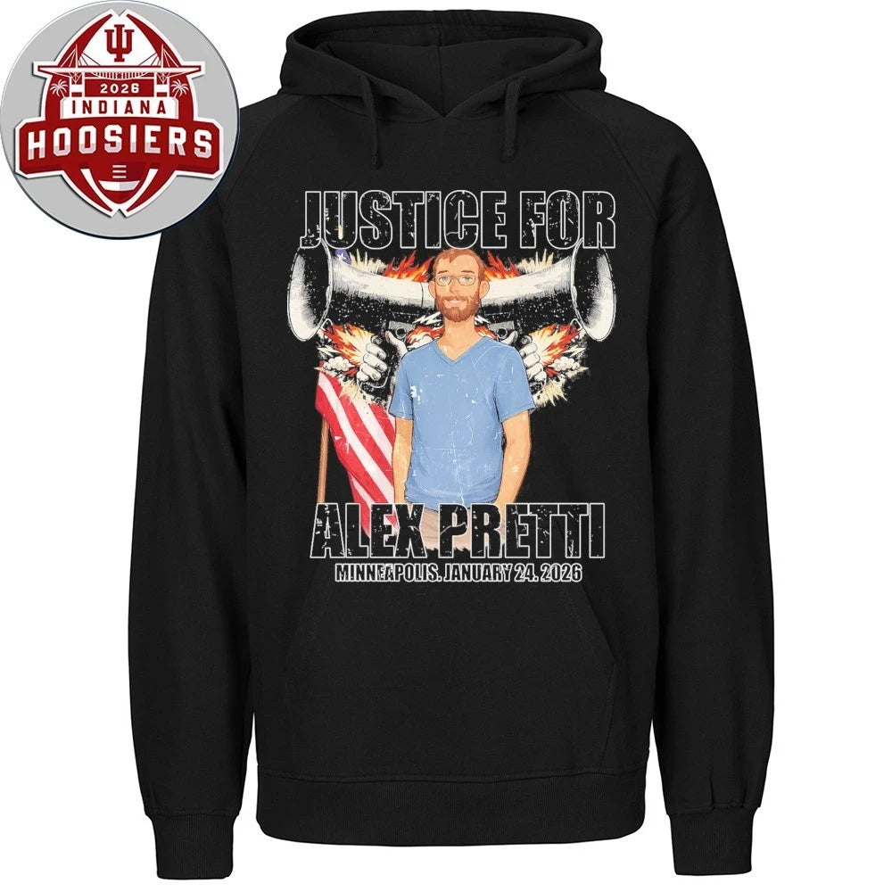 Justice for Alex Pretti Minneapolis January 24 2026 Political Protest T-Shirt