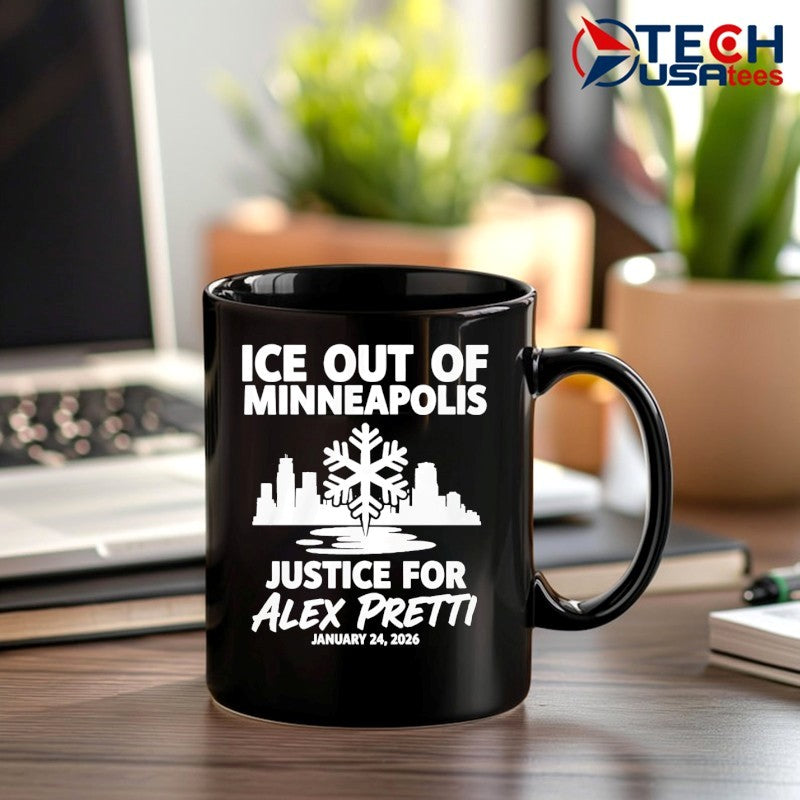 Justice for Alex Pretti Murdered by ICE in Minneapolis Anti ICE shirt