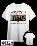 Justice for Renee Nicole Good Minneapolis 2026 Reckless in The Streets shirt