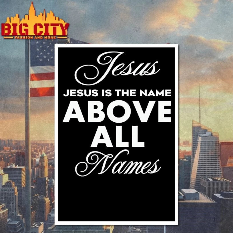 Justin Fields Wearing Jesus Is The Name Above All Names shirt