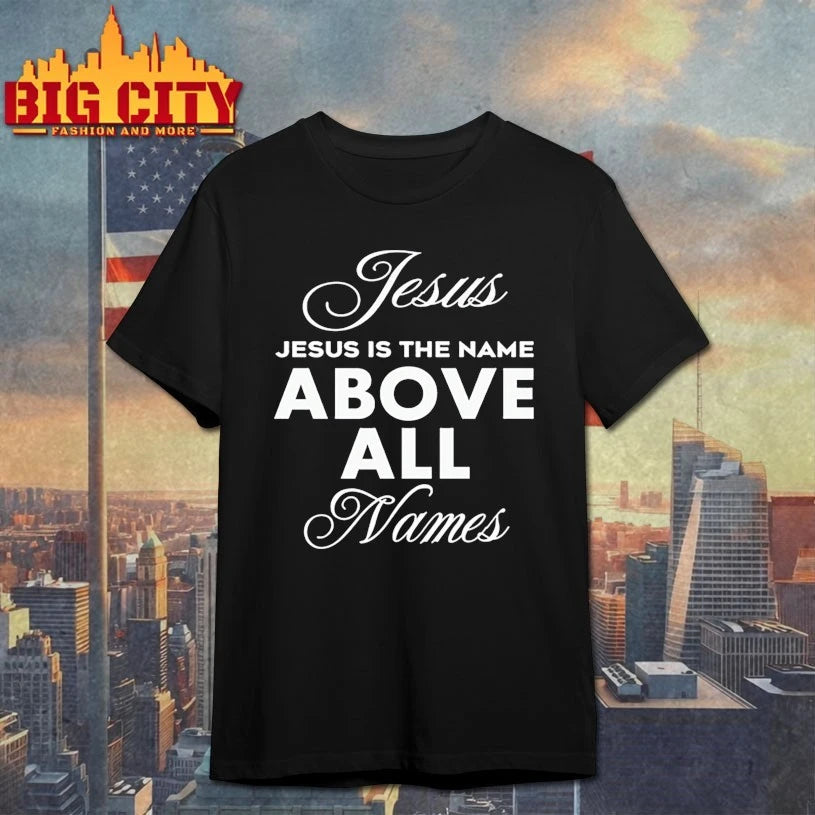 Justin Fields Wearing Jesus Is The Name Above All Names shirt