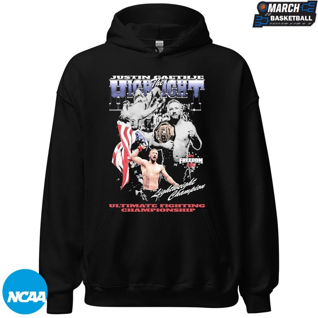 Justin Gaethje UFC Freedom 250 Ultimate Fighting Championship T-Shirts