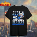 Justin Herbert Los Angeles Quarterback Shirt