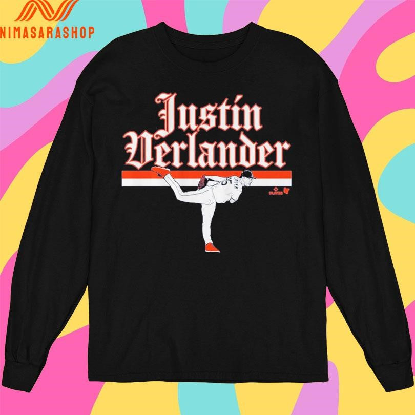 Justin Verlander Detroit Tigers Ace Pose Shirts
