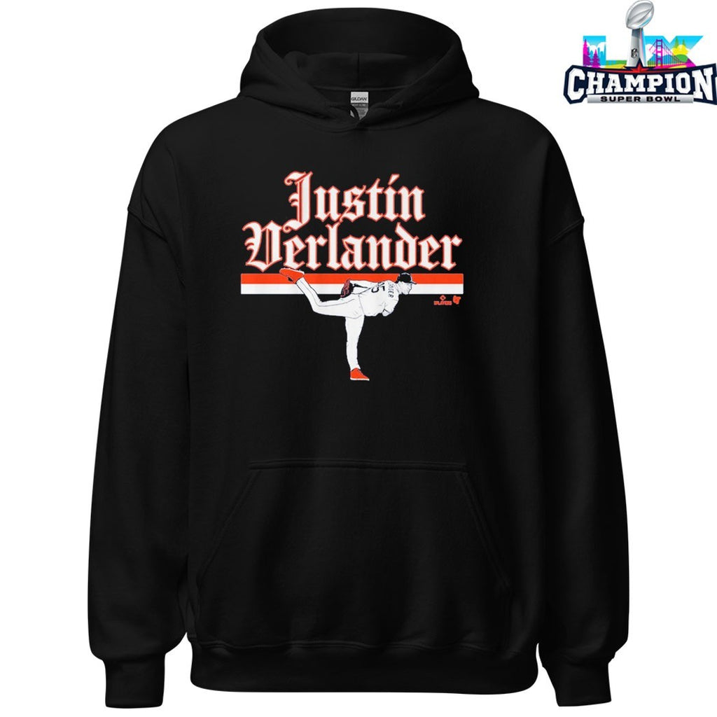 Justin Verlander Detroit Tigers Ace Pose T-shirts