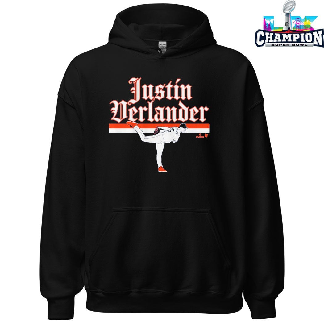 Justin Verlander Detroit Tigers Ace Pose T-shirts