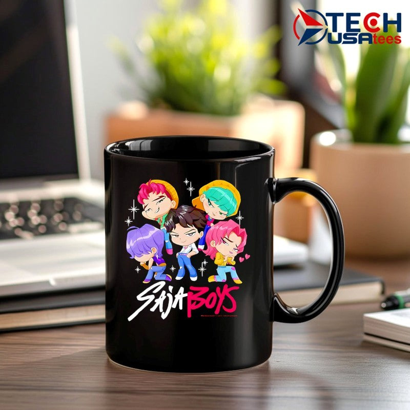 K-Pop Demon Hunters Saja Boys chibi shirt