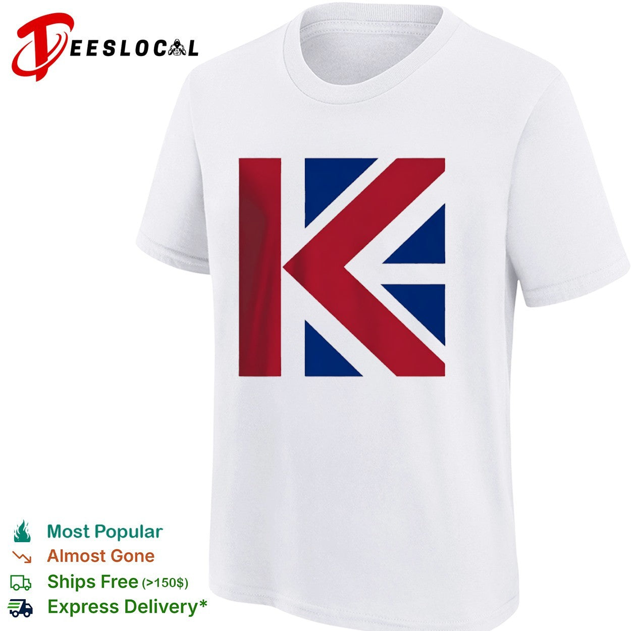 K Union Jack Flag National Basketball shirt