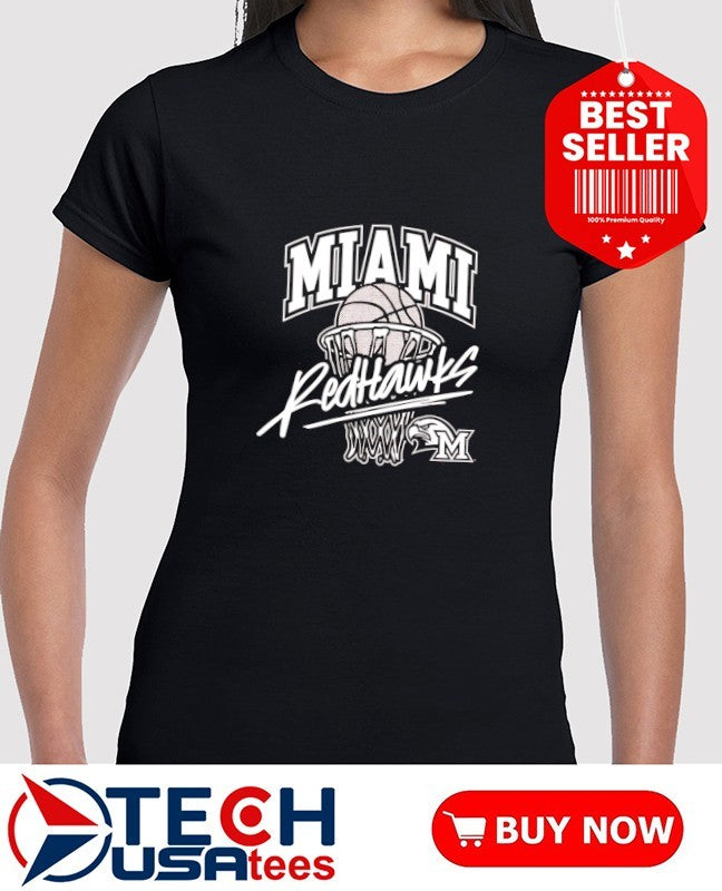 Miami Redhawks Basbketball The Net shirt