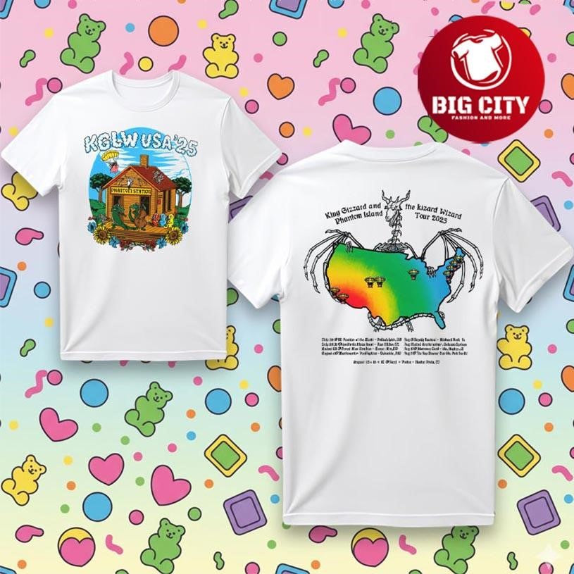 KGLW 2025 USA Tour Two Sided Shirt