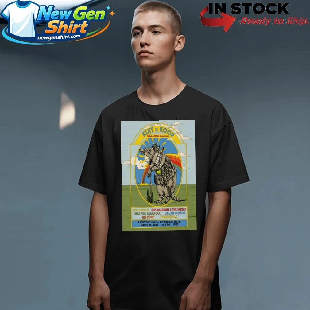 KLKT x KOOP 3 18 2026 Downright Austin Hotel in Austin TX Shirt