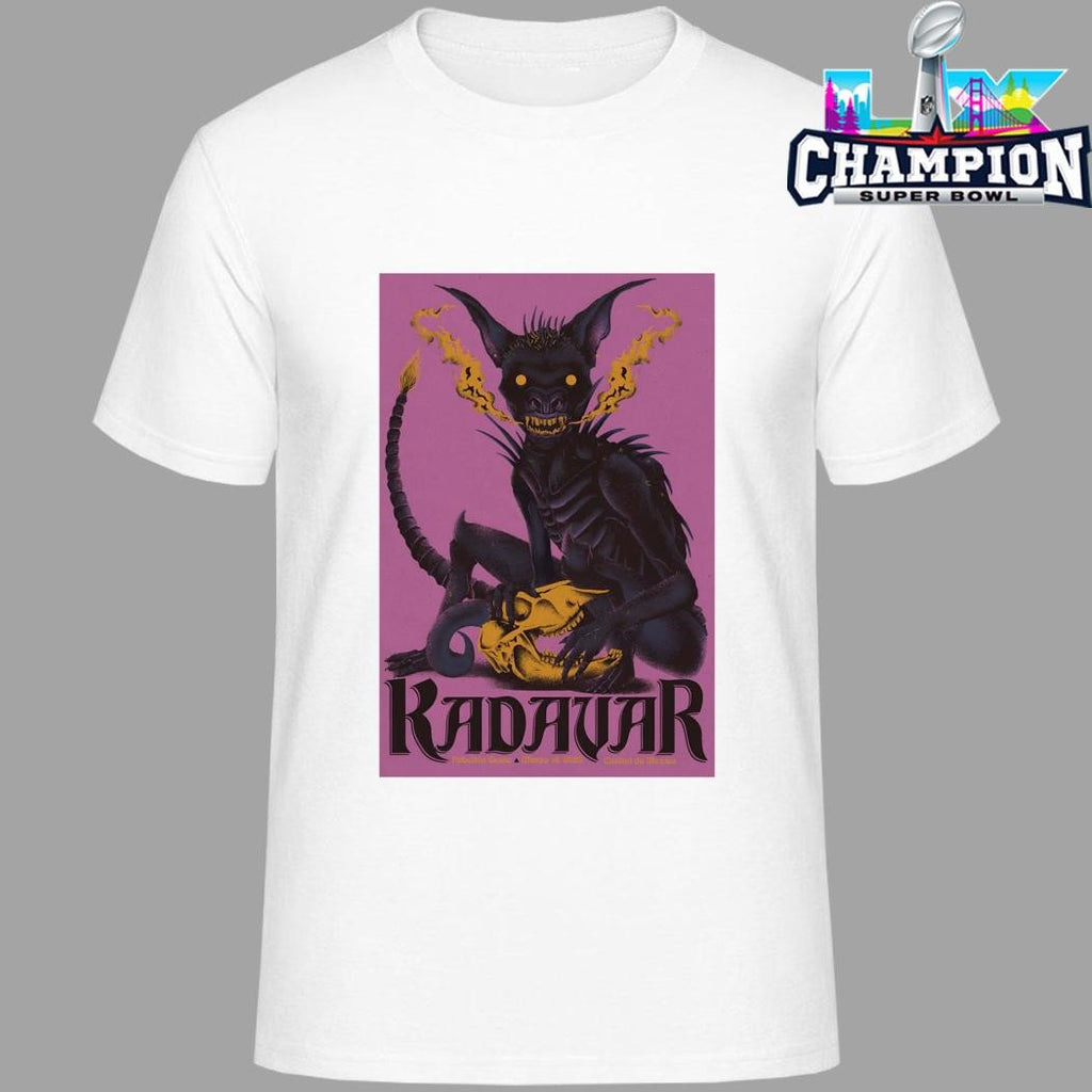 Kadavar Mar 14 2026 Palacio De Los Deportes Cdmx Shirt