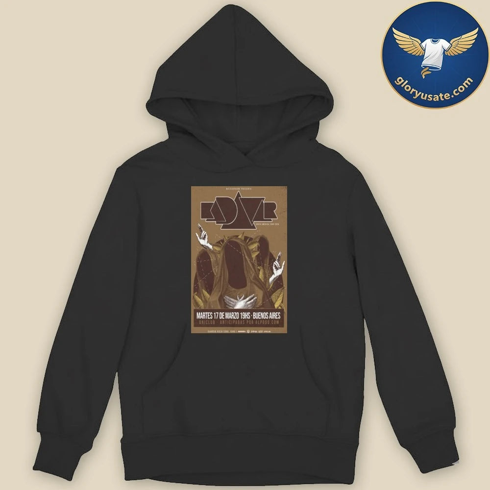 Kadavar Mexico-Latin America Tour 2026 Poster Shirt