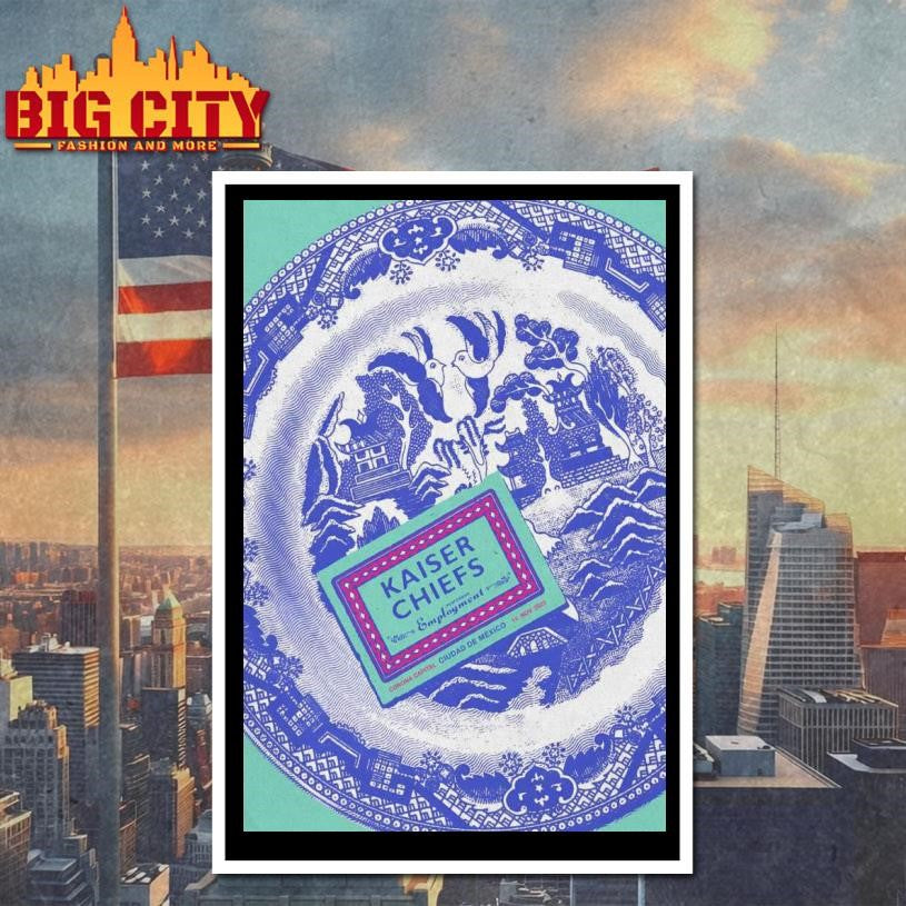 Kaiser Chief At Corona Capital Festival On Nov 14 2025 Poster Shirt