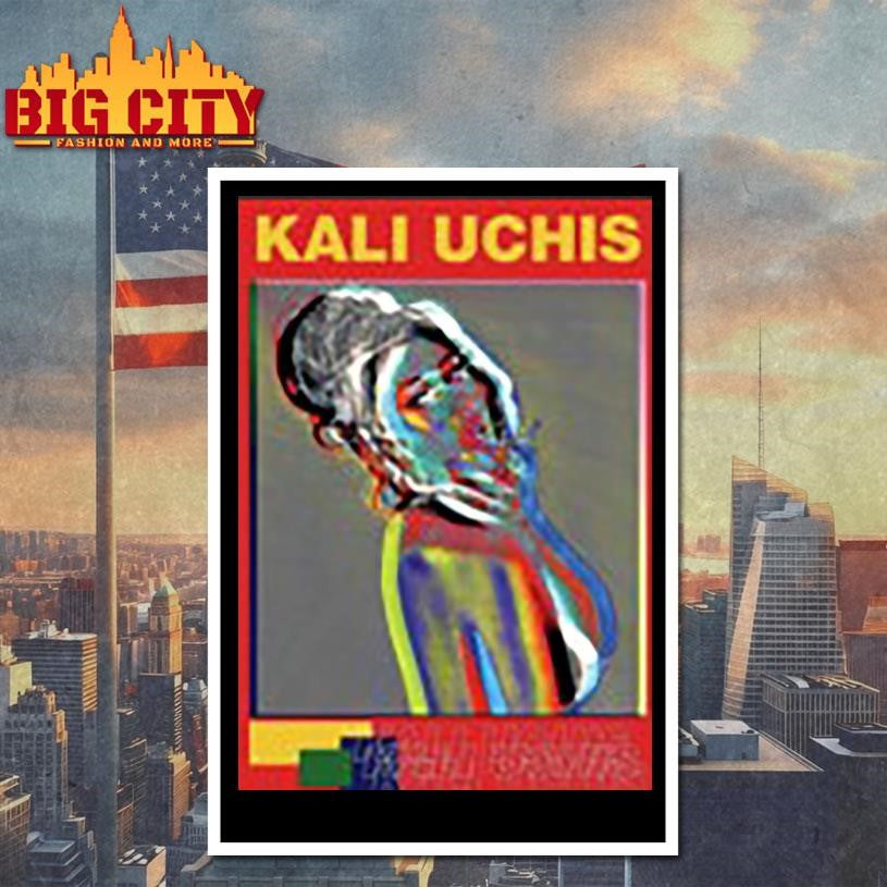 Kali Uchis Pop Music Glitch Art Retro Poster Shirt