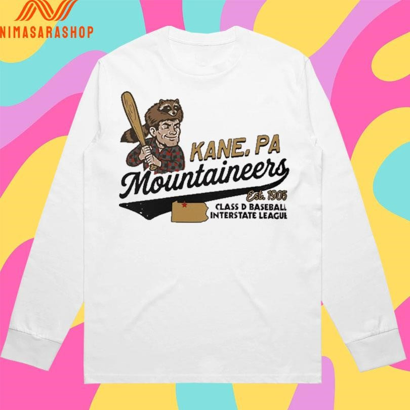 Kane Mountaineers Est 1905 Class D Baseball Interstate League Shirts