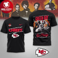 Kansas City Chiefs Green Day Saviors 2025 Go Chiefs Two Sided Shirt