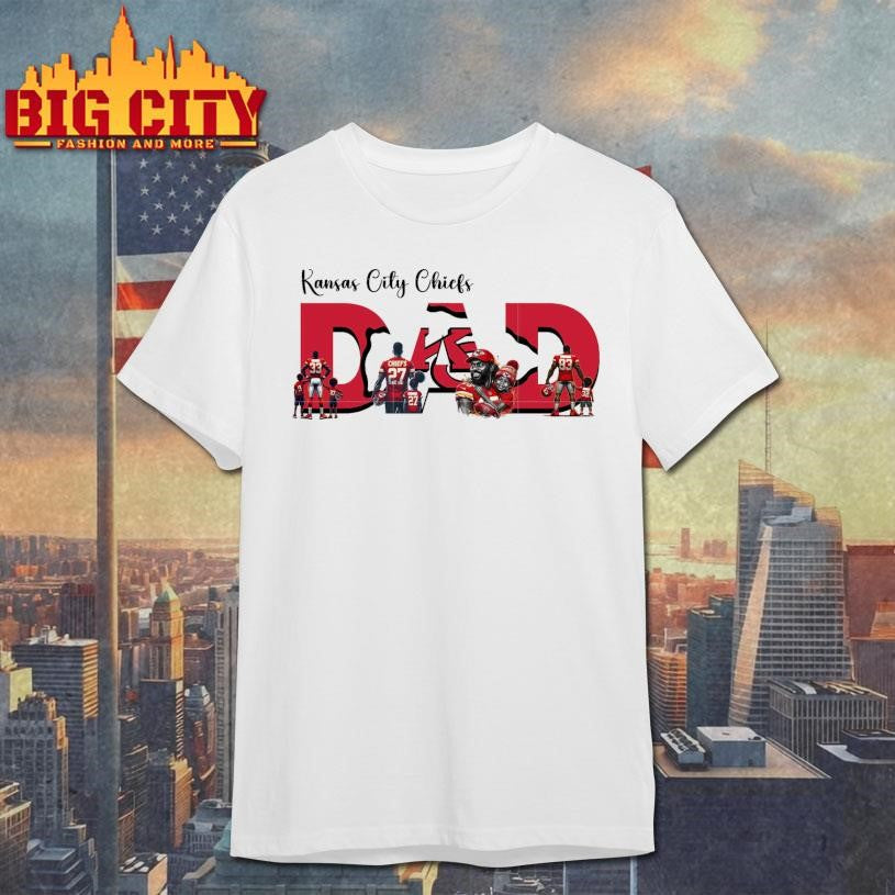 Kansas City Chiefs best dad ever shirt