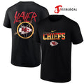 Kansas City Chiefs x Slayer logo shirt