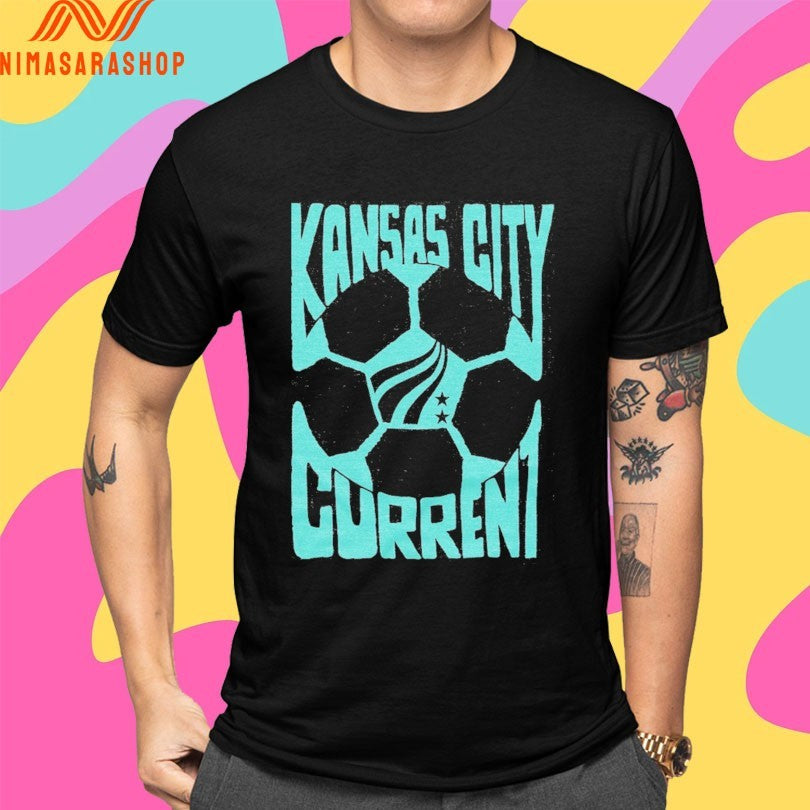 Kansas City Current Soccer Ball Shirts