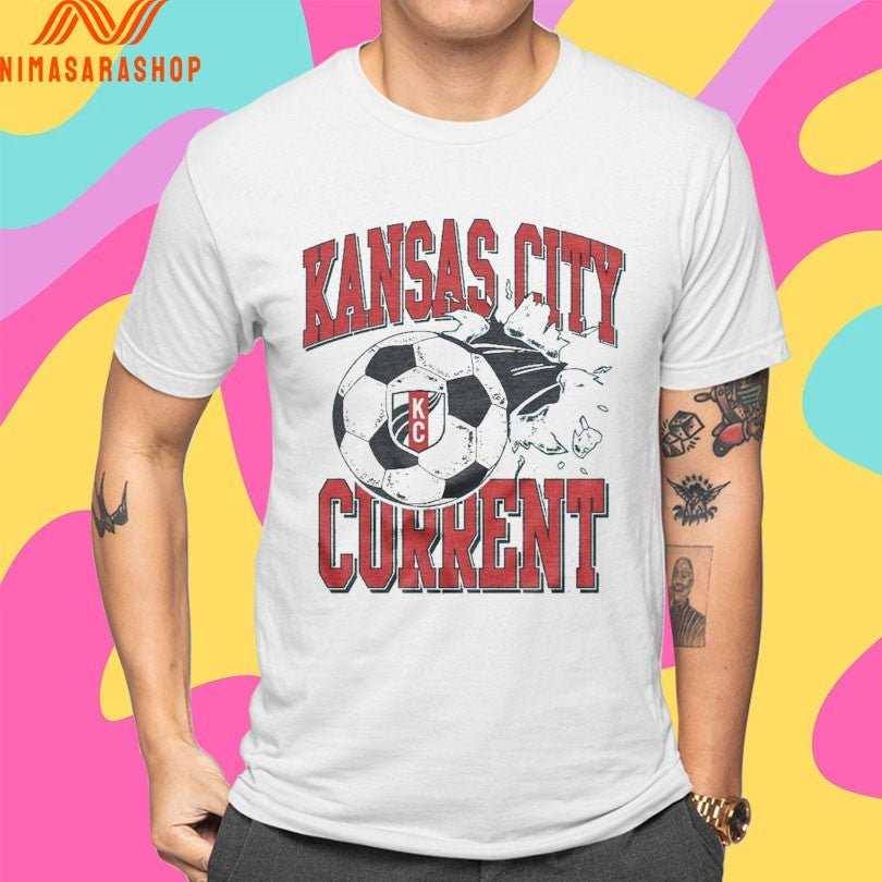Kansas City Current Soccer Slam Teal Shirts