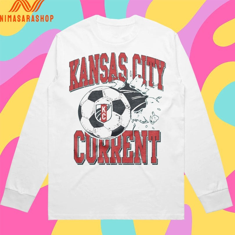 Kansas City Current Soccer Slam Teal Shirts