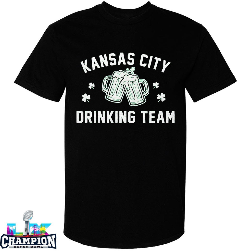 Kansas City Drinking Team Beers St Patrick’s Day T-shirts