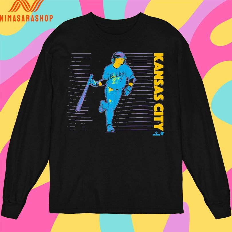 Kansas City Royals Bobby Witt Jr Neon Nights Shirts