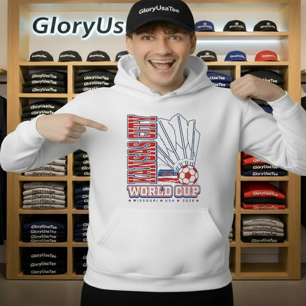 Kansas City World Cup Missouri, USA 2026 Shuttlecock Max Collegiate Shirt