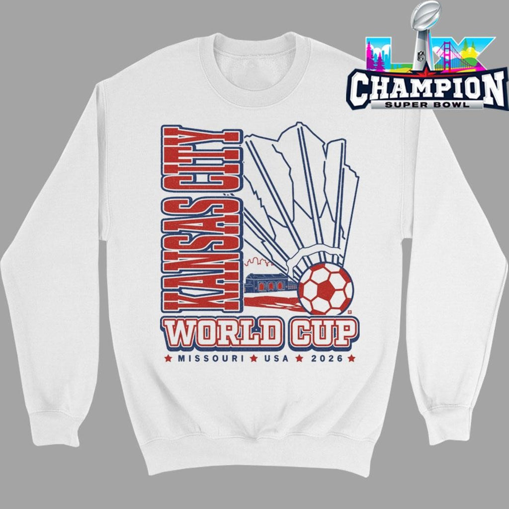 Kansas City World Cup Shuttlecock Max Collegiate Shirt