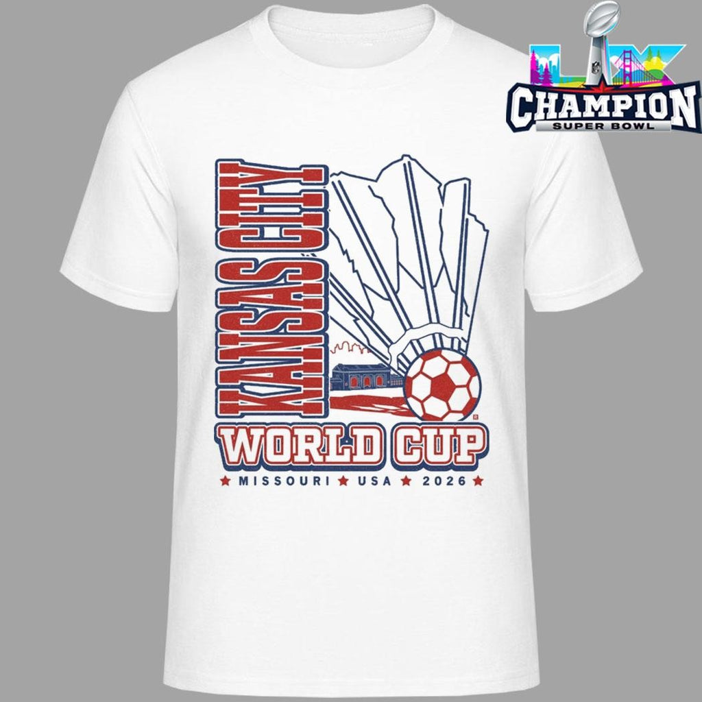 Kansas City World Cup Shuttlecock Max Collegiate Shirt