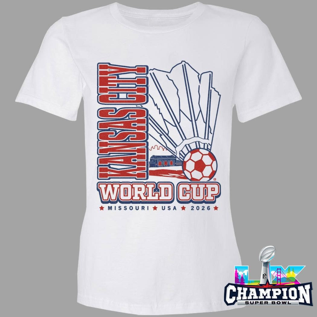 Kansas City World Cup Shuttlecock Max Collegiate Shirt