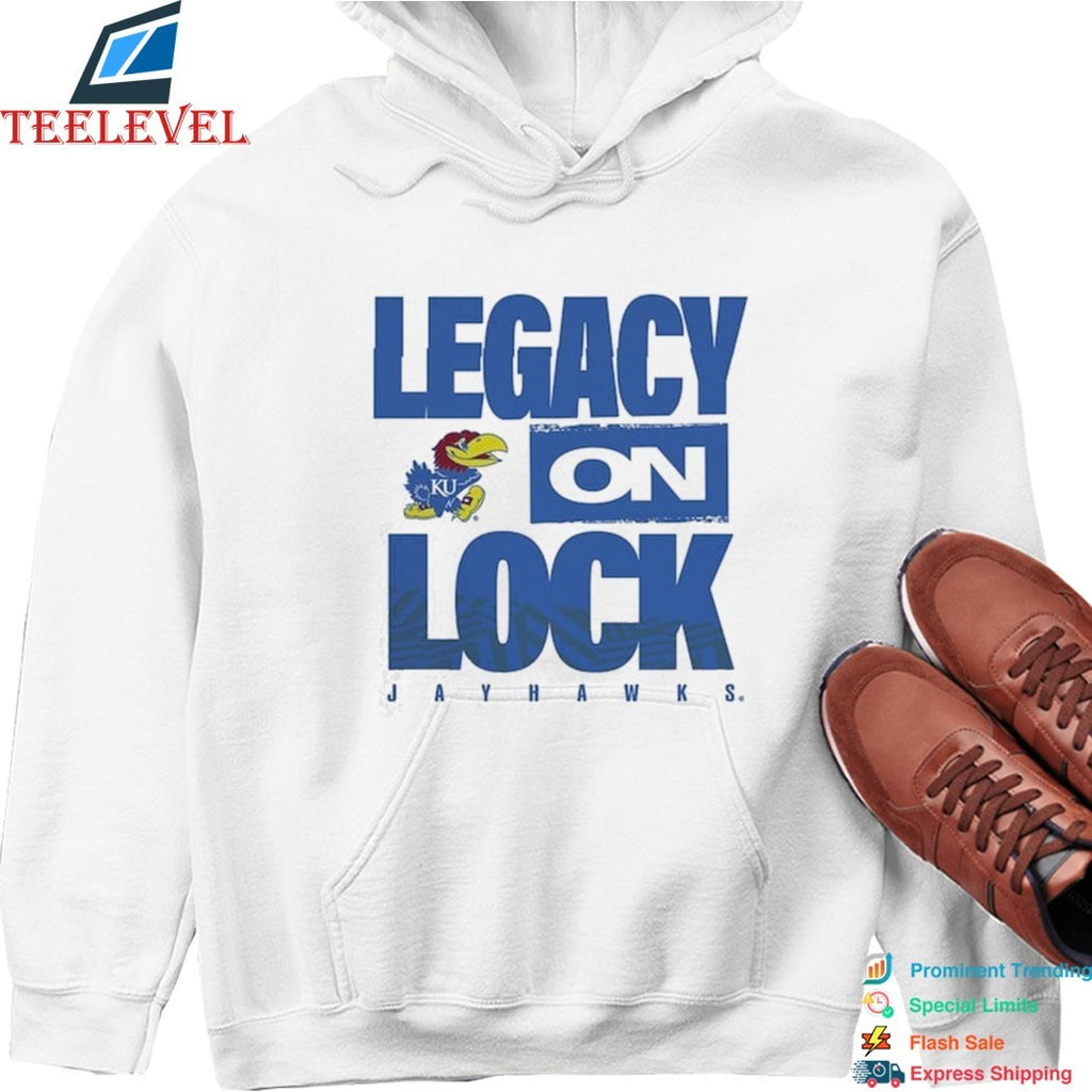 Kansas Jayhawks Legacy On Lock T-shirts