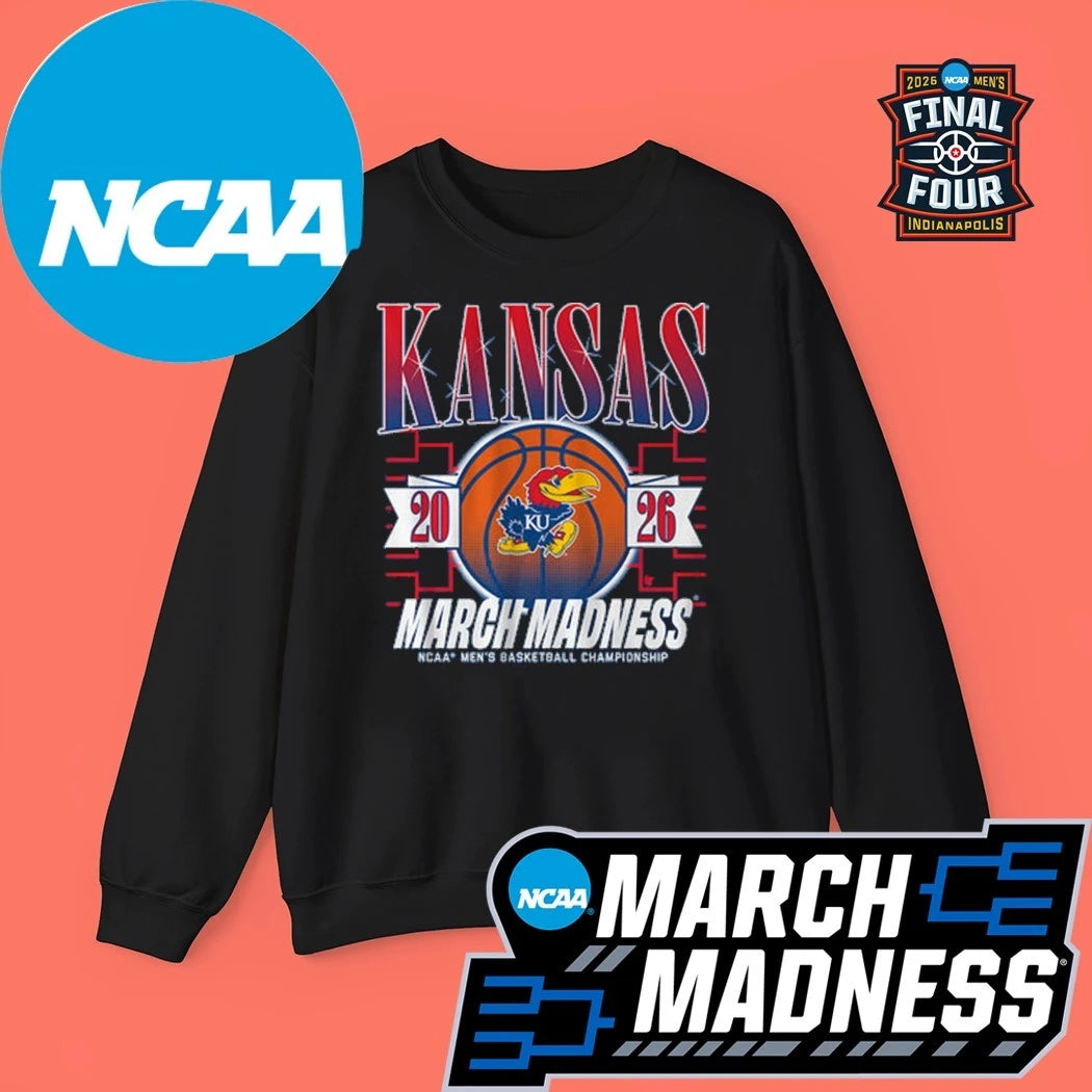 Kansas Jayhawks MBB 2026 NCAA Women’s Basketball Championship March Madness Logo Shirt