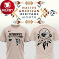 Kansas Jayhawks Native American Heritage The Root The Pride 2025 Two Sided Shirt