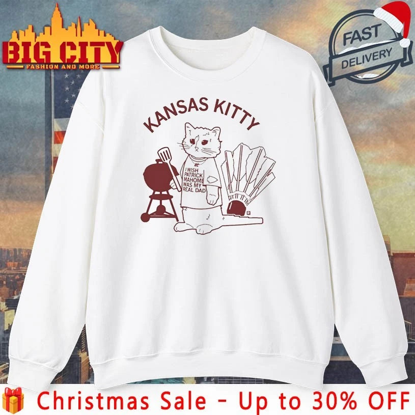 Kansas Kitty I wish Patrick Mahome was my real Dad shirt
