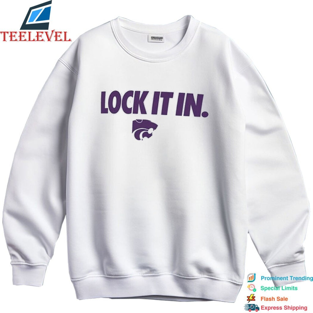 Kansas State Wildcats Lock It In T-shirt