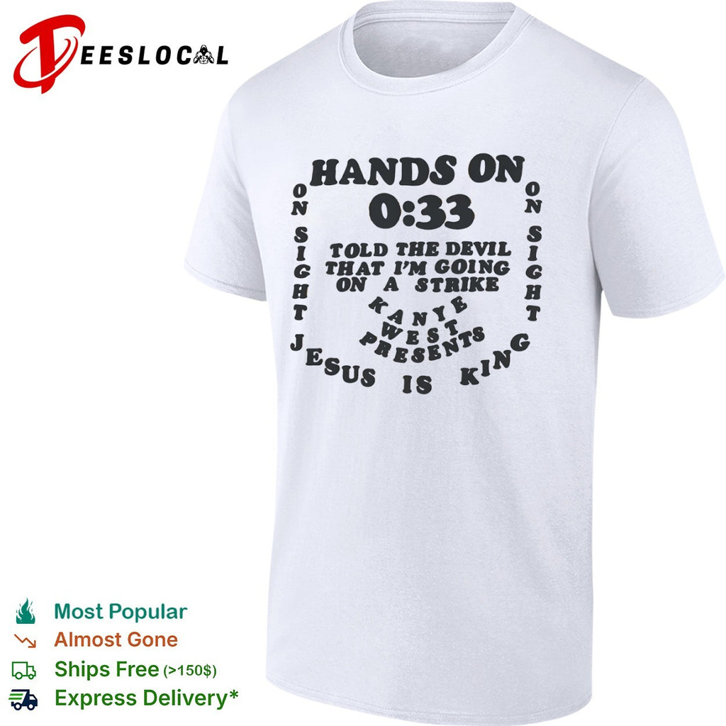 Kanye West Jesus is King religious album shirt