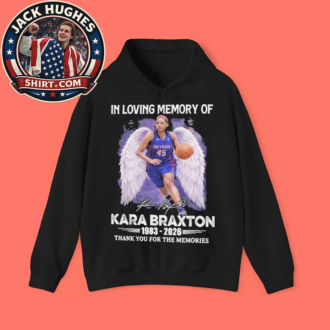 Kara Braxton In Loving Memorial Of Wingspan Tribute 1983-2026 Thank You For THe Memories Shirt