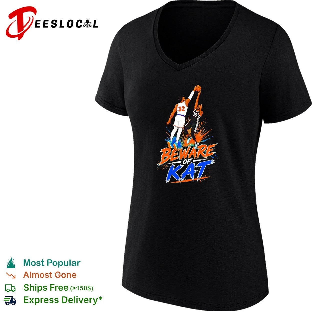 Karl Anthony Towns Beware Of KAT New York Knicks Block San Antonio Spurs Finals 2026 shirt
