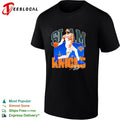 Karl-Anthony Towns New York Knicks Slam Knicks NBA Basketball Player Team Shirt