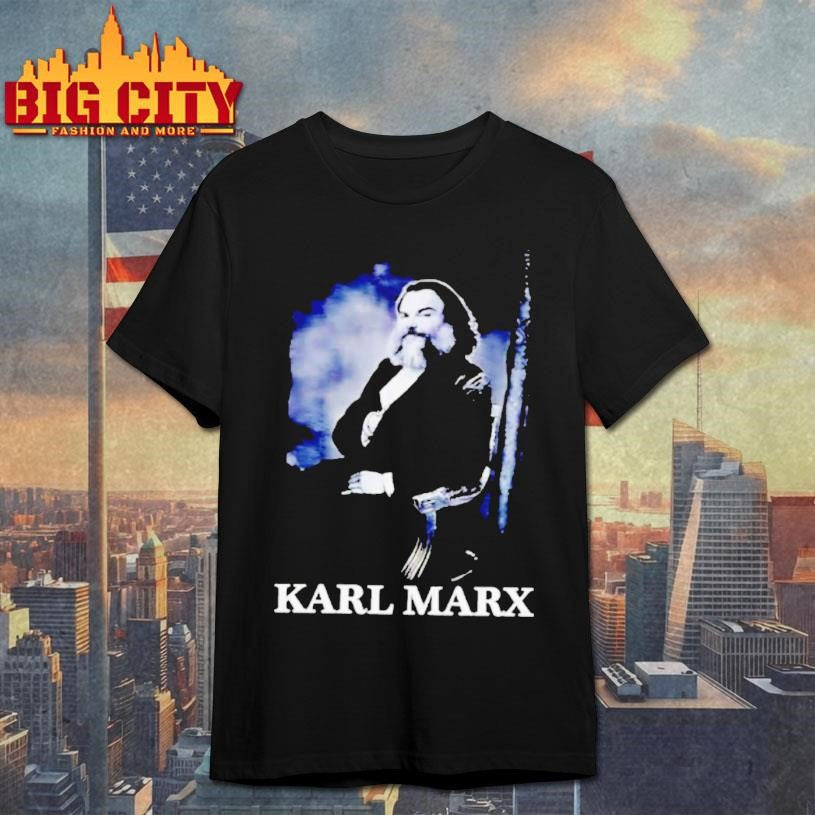 Karl Marx Jack Black Photo Shirt