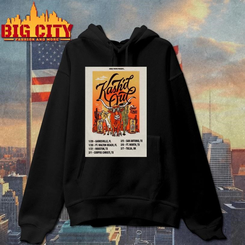 Kash’d Out And The Quasi Kings 2026 Tour Poster Shirt
